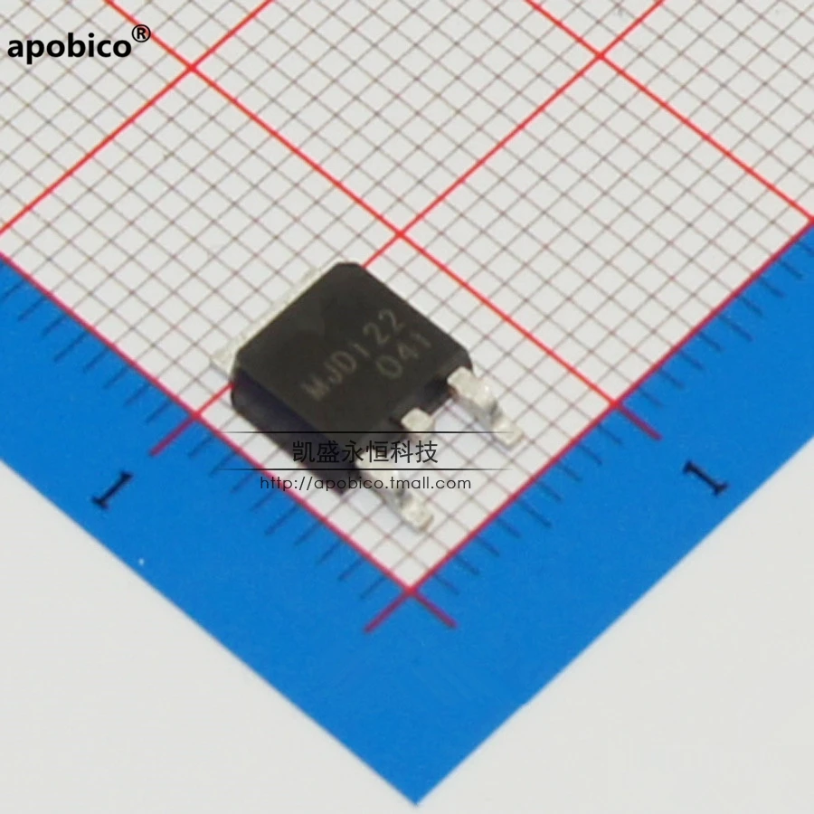 new TO 252 8A 100V NPN SMD MJD122G Darlington power transistor genuine