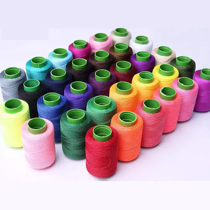 25color 1 PCS Silver Polyester Machine Embroidery Sewing Threads Hand