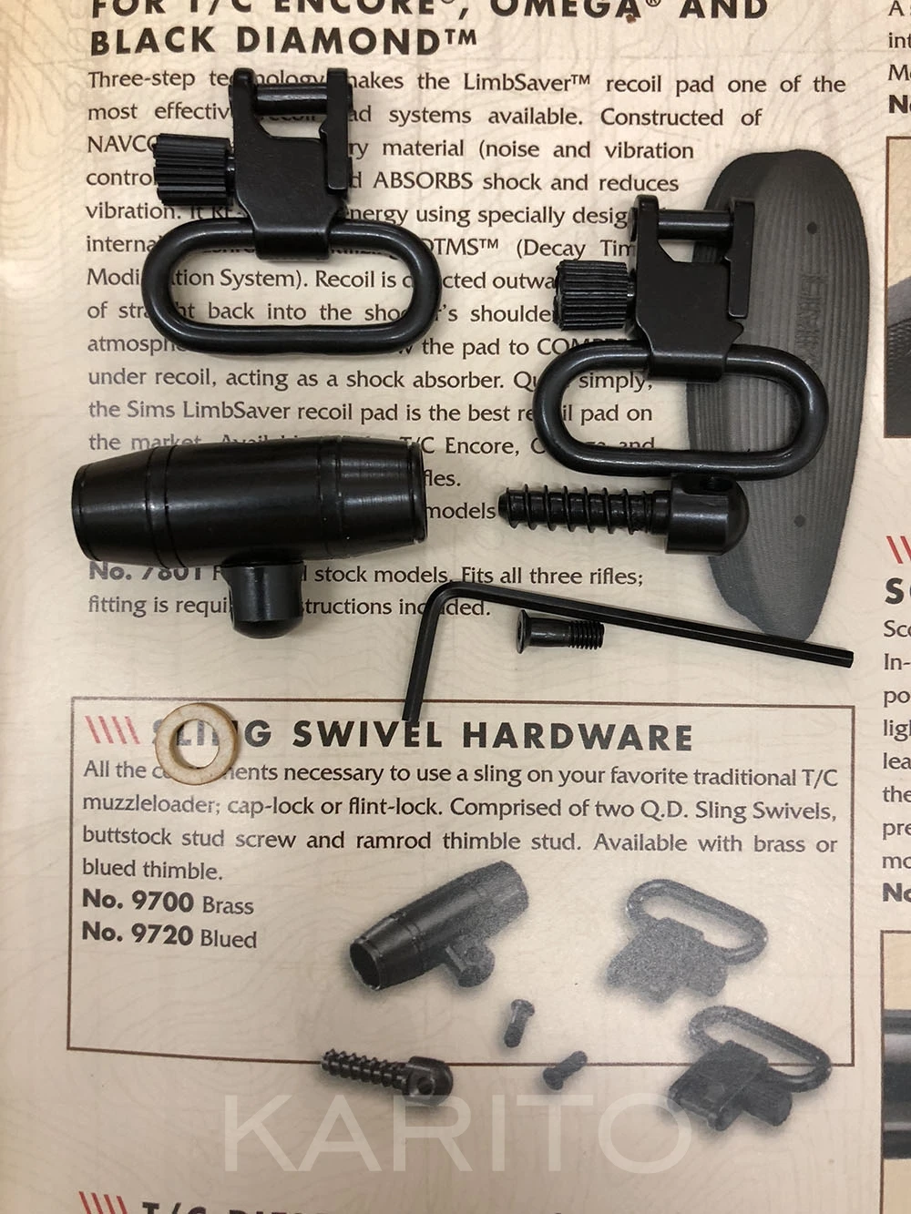 Sparta hunting shooting all steel sling qd sling swivels fit thompson