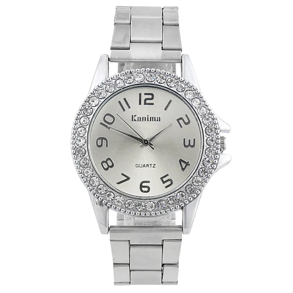 

KANIMA Fashion Roman numerals Watch Women Watches Diamond Women's Watches Rose Gold Ladies Watch Clock relogio reloj mujer Hot