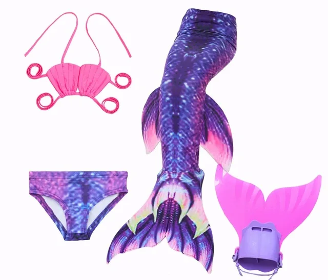 2018-NEW-Children-Mermaid-Tail-with-Monofin-Kids-Girls-Costumes-Swimming-Mermaid-Tail-Mermaid-Swimsuit-Flipper.jpg_640x640
