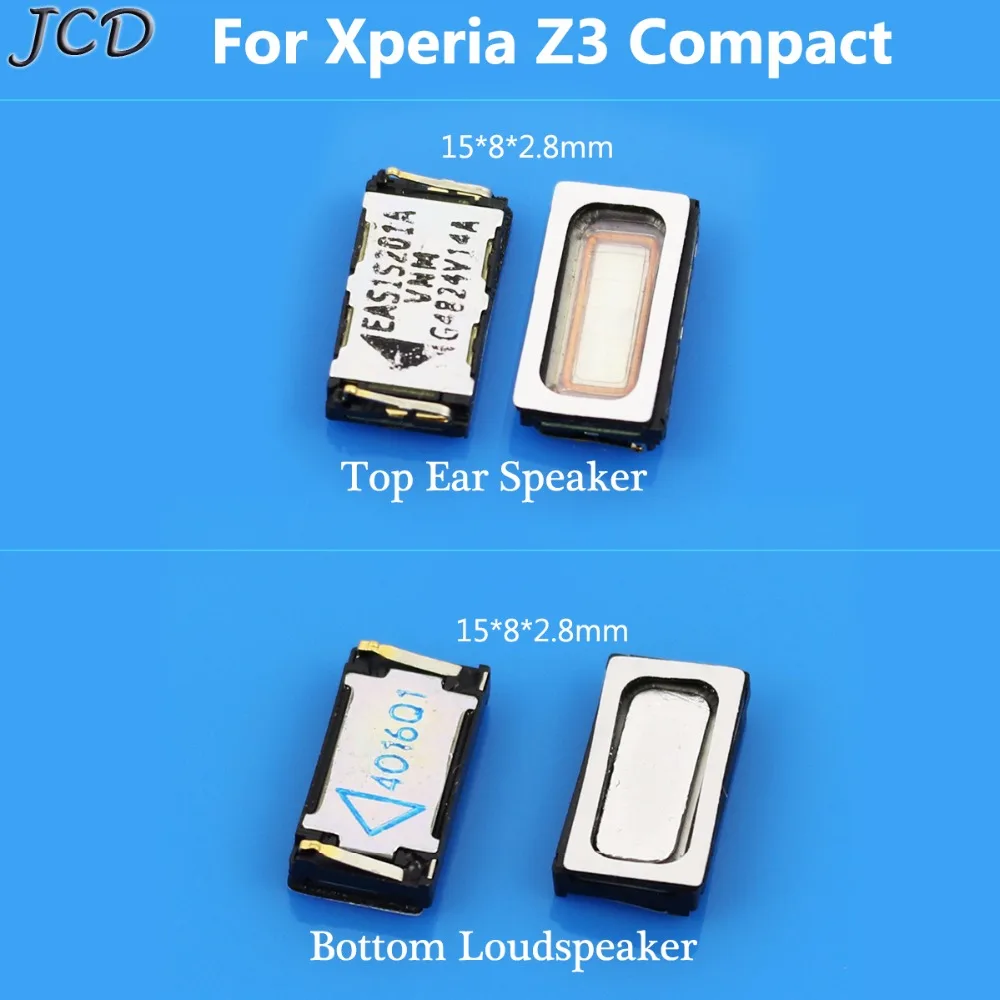 

JCD Top Earpiece Ear Sound Speaker Bottom Loud Speaker Receiver Repair For Sony Xperia Z2 Z3 Compact top ear speaker for SONY