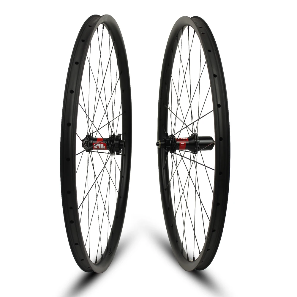 Flash Deal 650B Carbon MTB Wheels Tubeless Rim for 27.5er MTB Cycling XC AM Wheelset with 12 Speed Original DT Swiss Hub 11