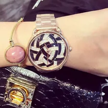 Топ Luxury Brand Женщины Платье Часы Дамы Наручные Часы Горный Хрусталь Игристое Сияющий Женский Кварцевые часы Relogio Feminino OP001