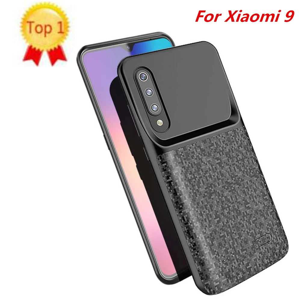 Чехол для аккумулятора Xiaomi Mi 9 4700 мАч чехол зарядного устройства смартфона