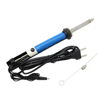 

842A 30W Handheld Electric Desoldering Pump Tin Suction Sucker Pen With Nozzle 220V Soldering Welding Heating Tool