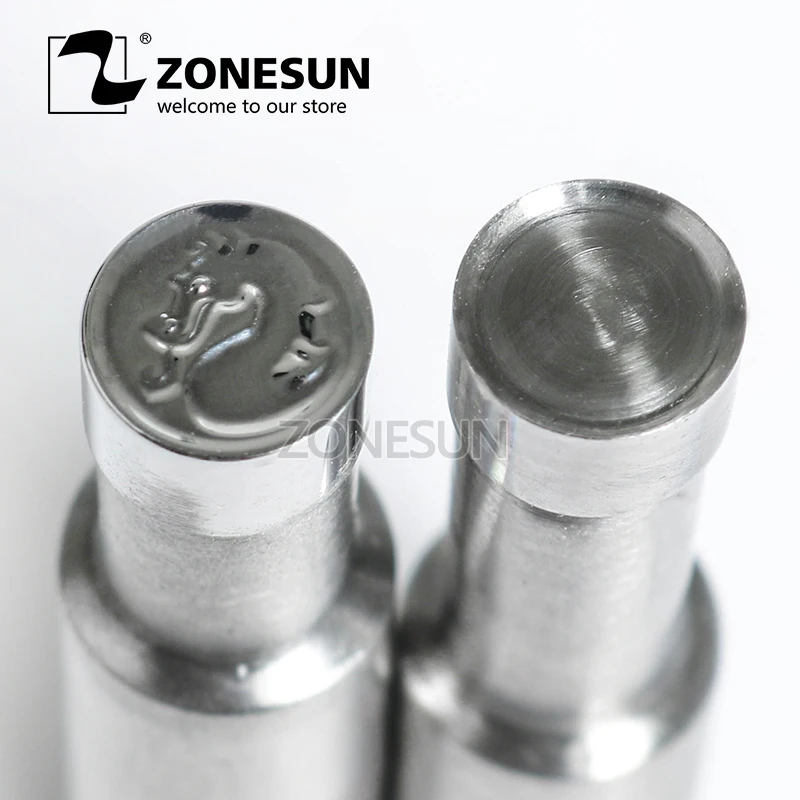 

ZONESUN Dragon Sugar Tablet Press 3D Mold Candy Milk Punching Die Custom Logo For punch die TDP0/1.5/3 Machine Free Shipping