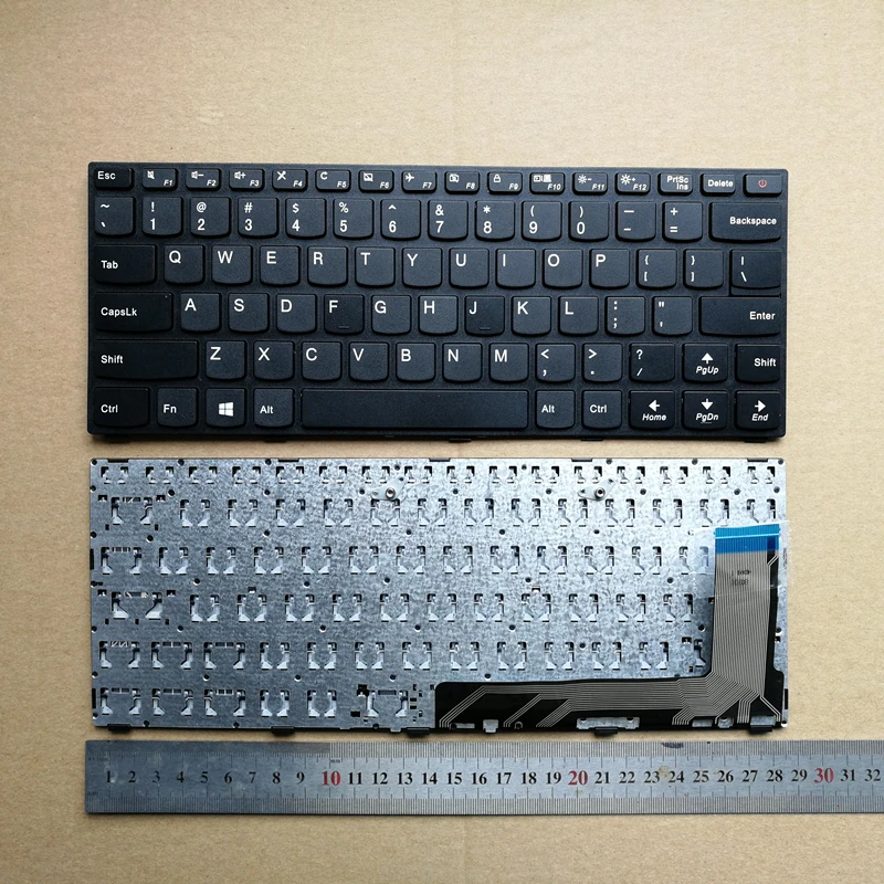 Новая клавиатура для ноутбука US для lenovo E41 10 E41 15 E41 20 tianyi 310 14isk ideapad 110 14ISK, английская, Черная|Клавиатуры для замены| | АлиЭкспресс