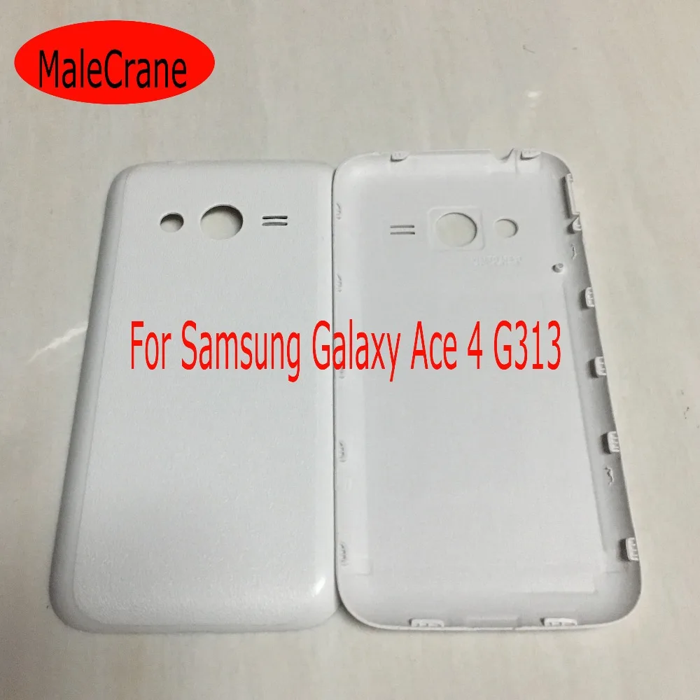 MaleCrane для samsung Galaxy Ace 4 G313 задняя крышка двери Корпус чехол оригинальный Батарея |
