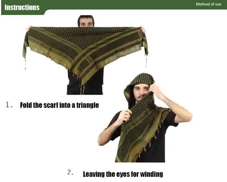 Тактический арабский шарф для пустыни, арабский военный кеффиевый шарф, толстый мусульманский хиджаб, мужской ветрозащитный Пейнтбольный головной шарф для пешего туризма