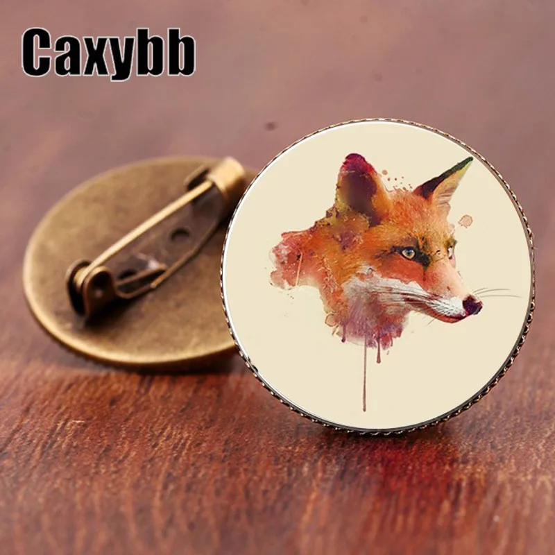 Gaxybb винтажная бижутерия высокое качество купольная брошь в стиле аниме Броши с