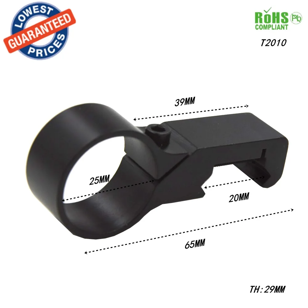 

20mm scope bases Outdoor Camping Hunting Tool accessories Optical Sight Bracket Metal Rifle Scope Mount 24.5mm Rings- 1PC T2010