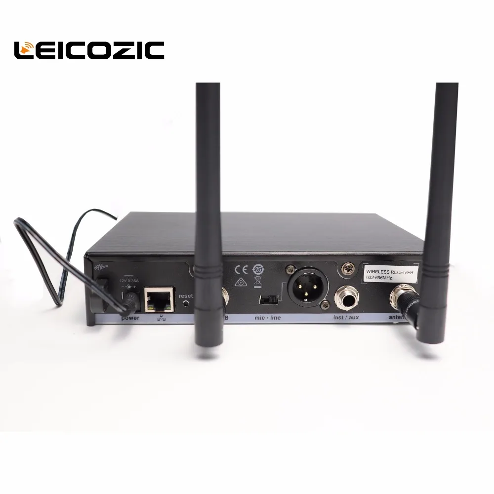 Профессиональный микрофон петличный UHF QLXD4 QLX D4 Цифровая беспроводная