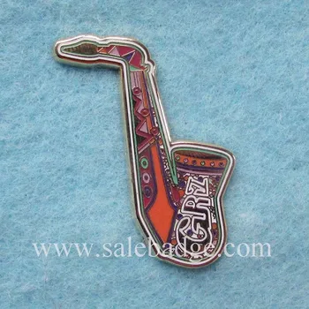 

Custom Hard Enamel Trading Pins Colors Musical Badge