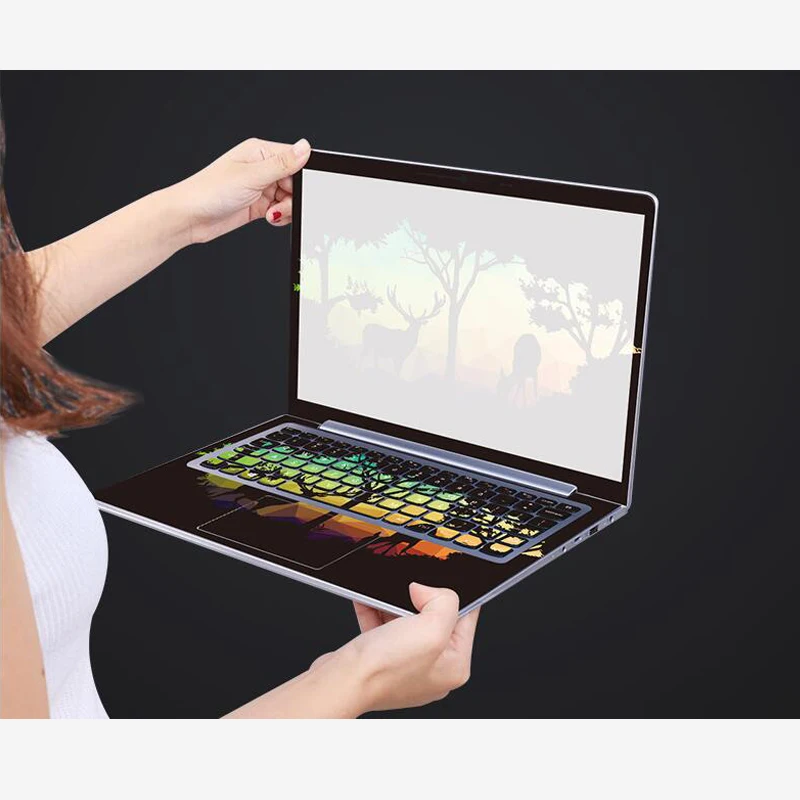 2018 Fashion Laptop Sticker PVC Dustproof Skin Case ABC Side+Keys+Key Interstice Stickers Customize Decal For HP Model Series 2018 Fashion Laptop Sticker PVC Dustproof Skin Case ABC Side+Keys+Key Interstice Stickers Customize Decal For HP Model Series