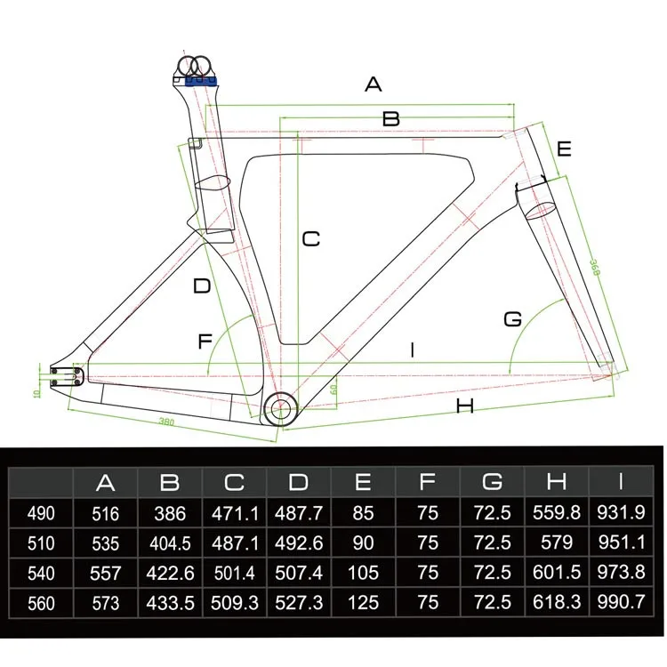 OEM Дизайн карбоновый toray волокно дорожный велосипед frameset матовый UD дешевые Китай трек рама модель