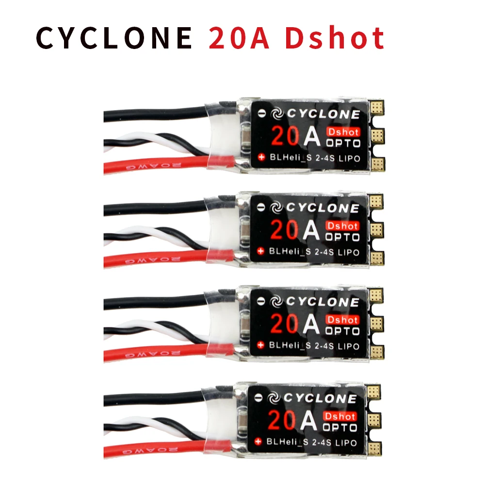 CYCLONE 20A Dshot 600 бесщеточный ESC BLS прошивка для RC FPV Racing Quadcopter Drone|Детали и аксессуары| |