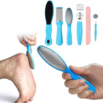 

Set Foot File Pedicure Knife Foot Care Tools Remove Dead Skin Tool Blade