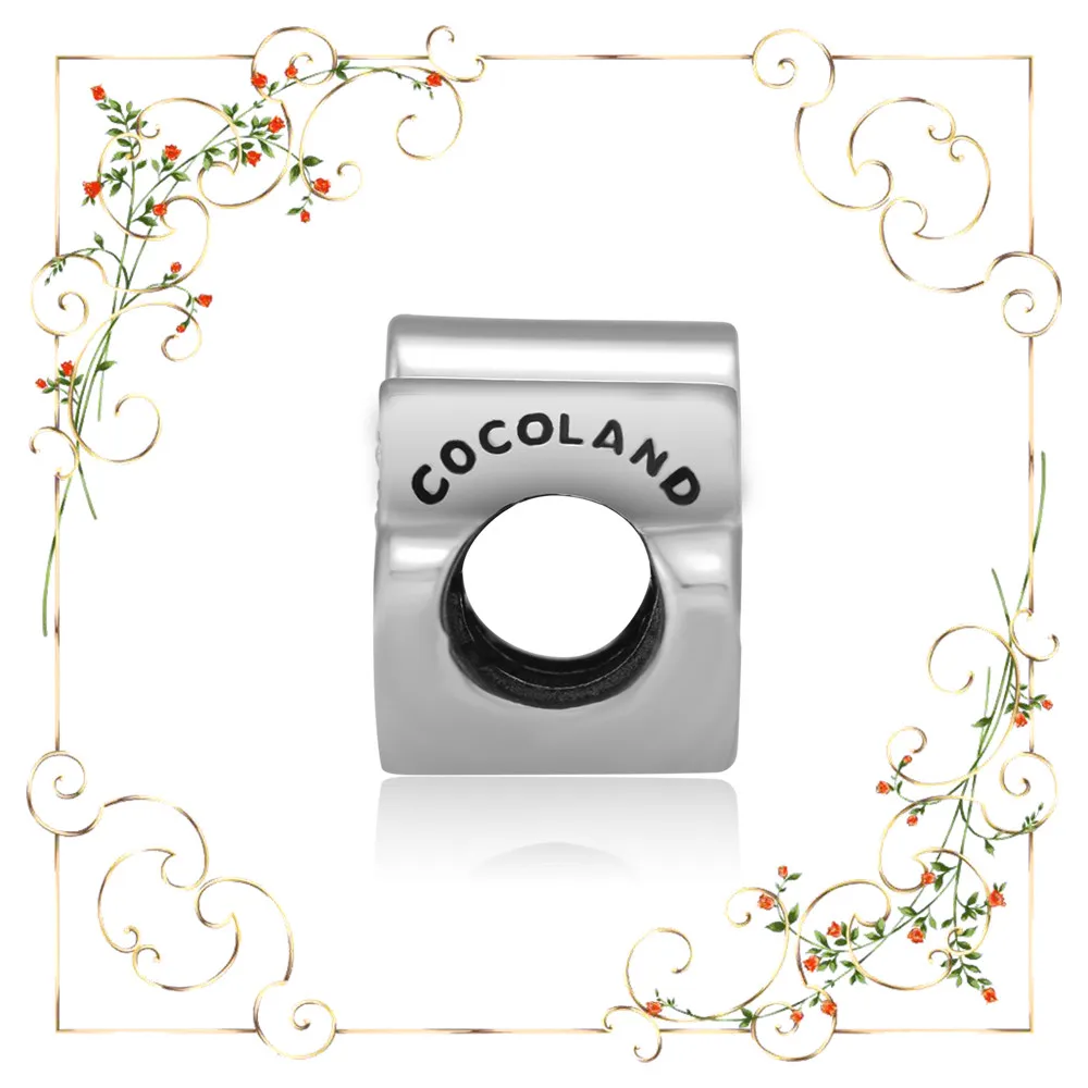 CKK You are my Rainbow Charms подходит для браслетов Pandora 925 пробы Серебряные Подвески