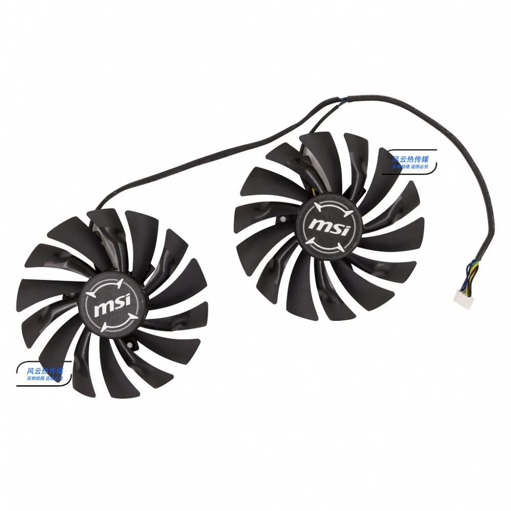 Новый оригинальный охлаждающий вентилятор для видеокарты MSI GTX1080Ti/1080/1070Ti/1070/1060 ARMOR