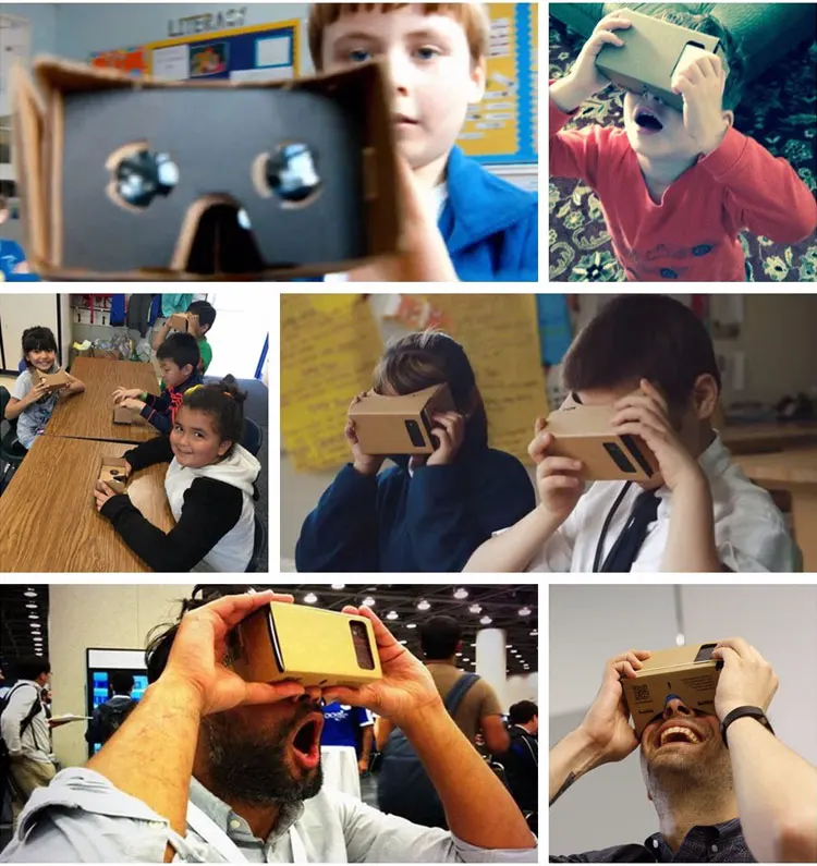 Hot Sale Virtual Reality Glasses Google Cardboard Glasses 3D Glasses DIY VR Box Movies for iPhone 5 6 7 SmartPhones VR Headset_07
