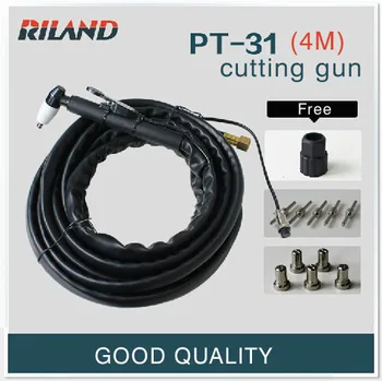 

Ruiling LGK- 40 plasma cutting machine accessories cutting torch PT-31 plasma cutting gun/spear