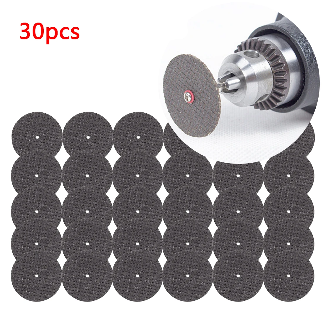 30pcs Resin Fiber Abrasive Tools Accessories circular saw blade woodworking metal dremel mini drill rotary tool accessories
