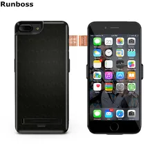 Runboss Батарея Зарядное устройство чехол для iPhone 7 5500 мАч Роскошные Мощность чехол для iPhone 6S 4.7 дюйма