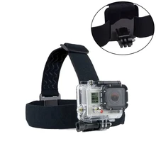 EXSKOF Adjustable Helmet Harness Head Strap for GoPro Hero 5 6 3 4 Session SJCAM SJ4000