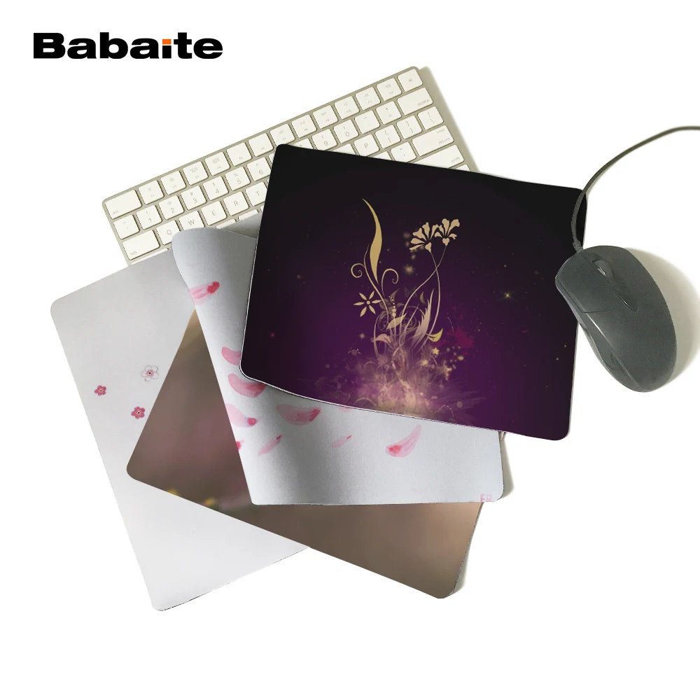 Babaite Lady Love Elegant Purple Bossom Flower Custom Made