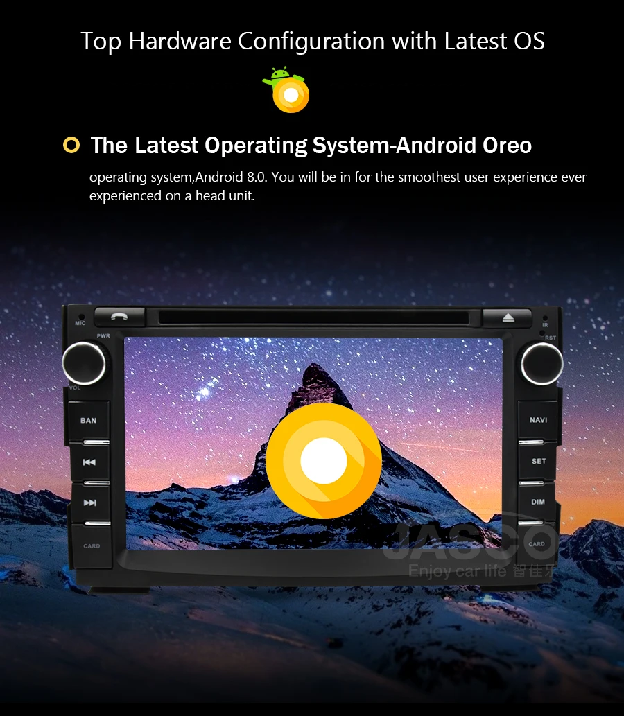 Excellent Android 8.0 Car DVD Player GPS Glonass Navigation Multimedia for Kia Ceed 2010 2011 2012 Auto BT RDS Radio Audio Video Stereo 5