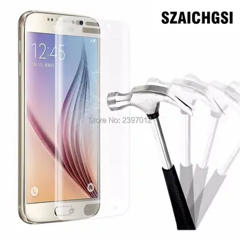 

SZAICHGSI Tempered Glass Screen Protector for Samsung Galaxy S7 edge with retail box package wholesale 100pcs/lot