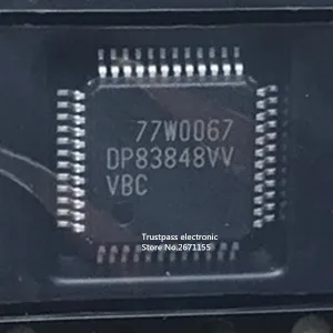 

20pcs/lot DP83848VV DP83848CVVX DP83848CVV DP83848 QFP-48