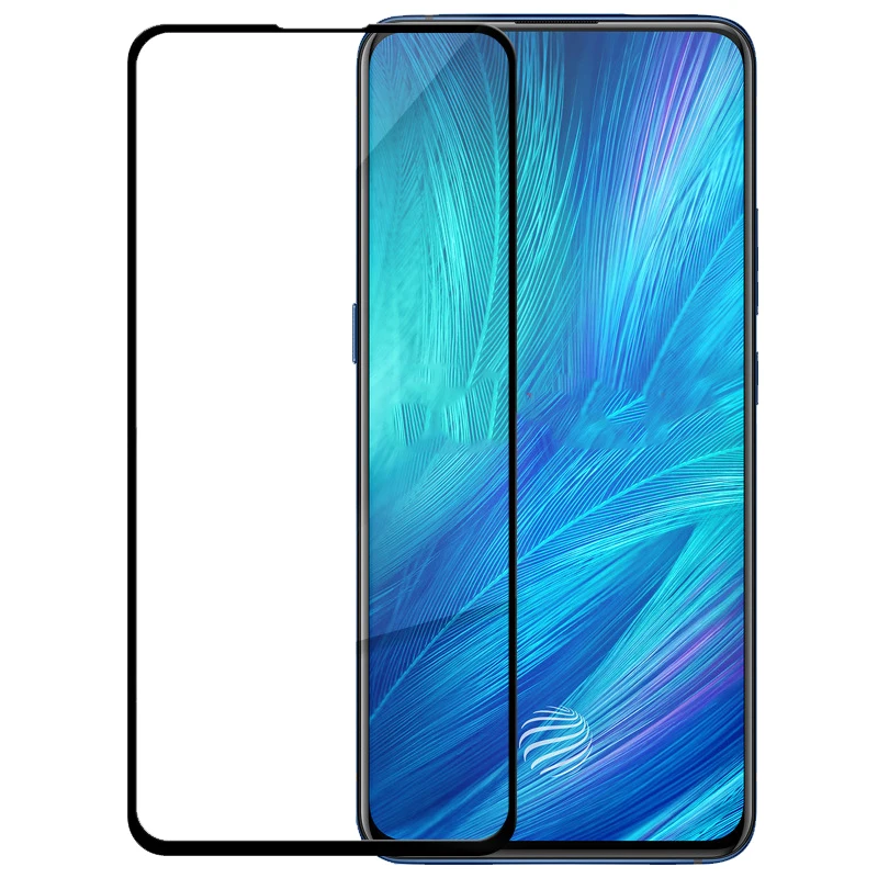 Закаленное 3d-стекло с полным покрытием для Vivo X27 Pro полноэкранная