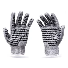 Анти-порезные перчатки защитные перчатки мужские устойчивые к порезам кухня Мясник отрезает Жаростойкие огнестойкие перчатки для рук прочная Самозащита