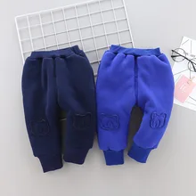 IENENS/зимние теплые штаны для маленьких мальчиков и девочек; штаны-шаровары; Детские утепленные спортивные штаны для мальчиков и девочек; одежда