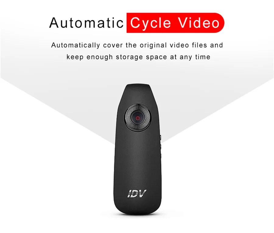 IDV007 Full HD 1080P мини DV камера Dash Cam переносной корпус велосипед H.264 Мини видеокамера переносной записывающая ручка pk IDV009 T189 SQ11