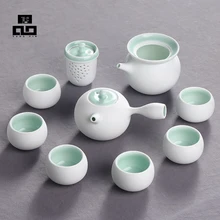 Drink Kaffee Tee-Sets, Keramik Teekanne Teetassen Chinesischen, High-end Chinesischen Kung Fu Tee-Set Porzellan keramik Teekanne, Heiße Verkäufe