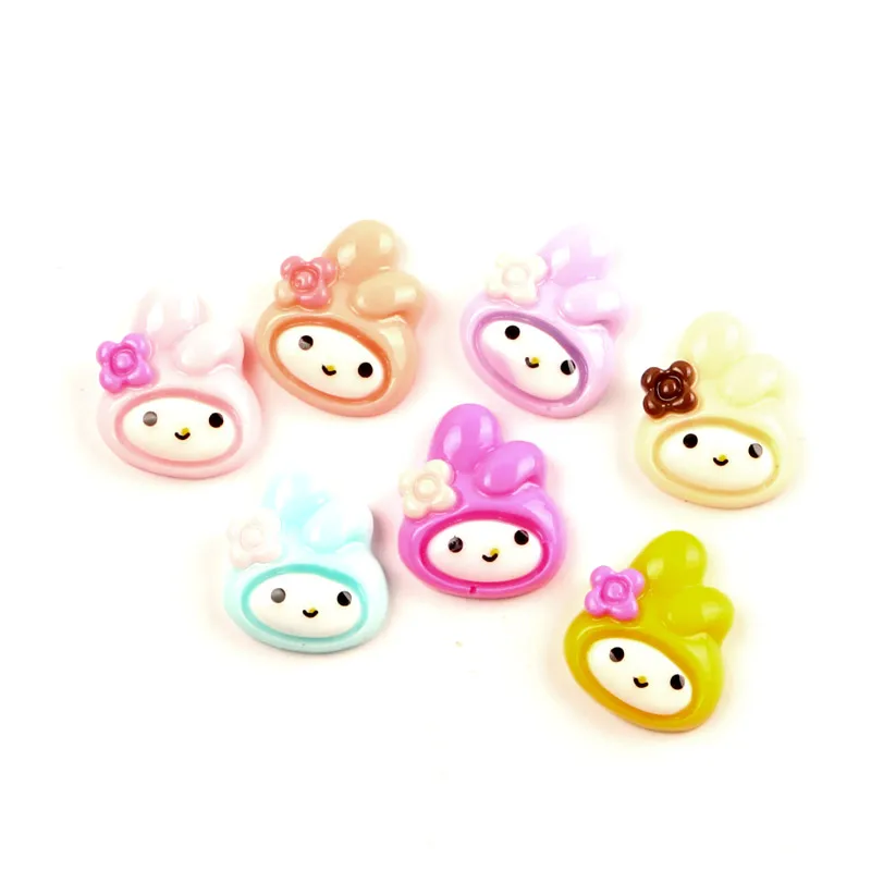 30Pcs 20x16mm Mixed Baby Resin Decoration Crafts Flatback Cabochon