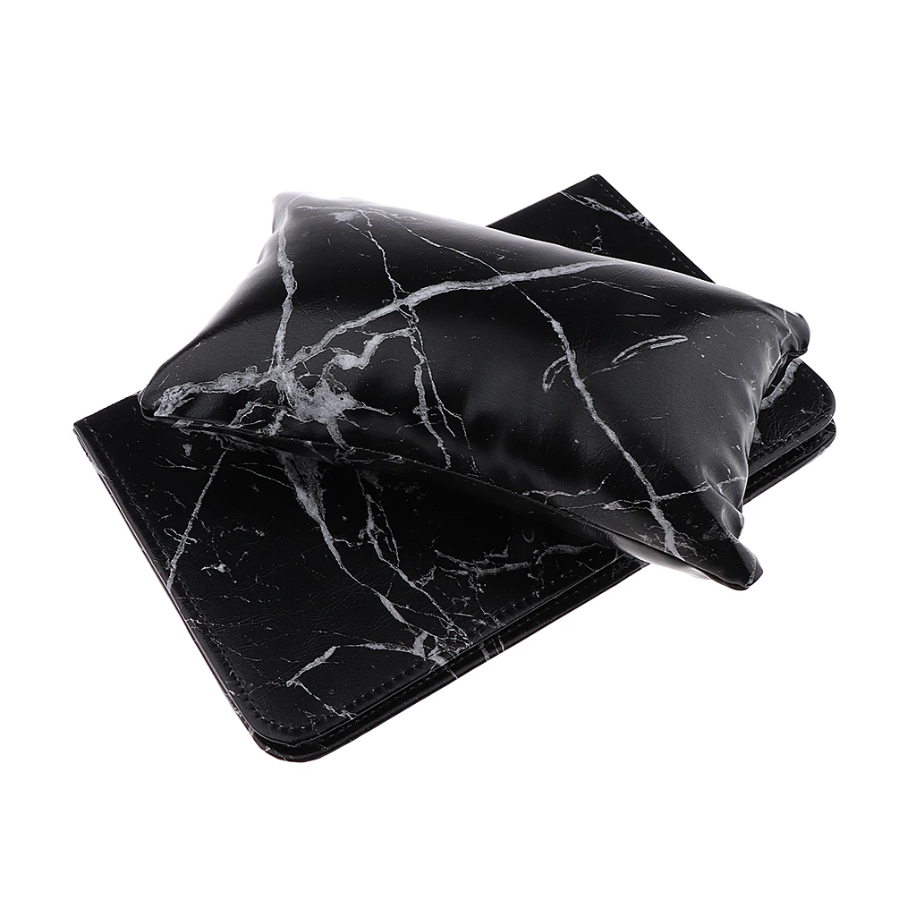 Professional Nail Manicure Care Salon Soft Hand Rest Cushion Pillow & Mat Set, Durable, Easy to Clean, Foldable, Flexible Use