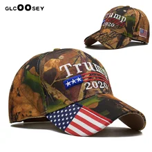 Бейсбольная кепка Дональда Трампа камуфляжная бейсболка с флагом США делает Америку большой снова Снэпбэк шапка на тематику президентства вышивка оптом