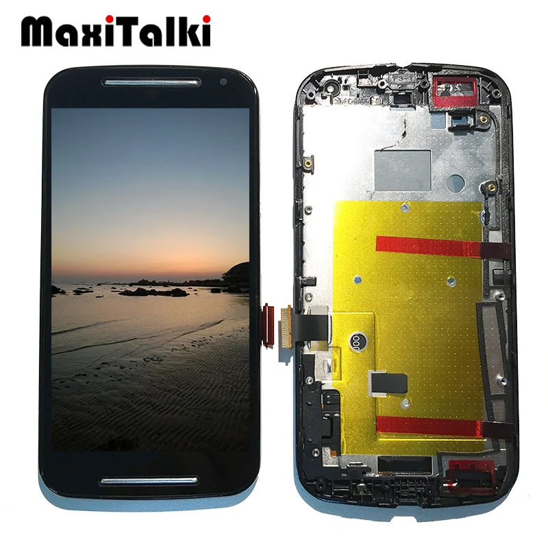 Высокое качество для Motorola Moto G2 xt1063 xt1064 xt1068 xt1069 ЖК-дисплей Дисплей и Сенсорный