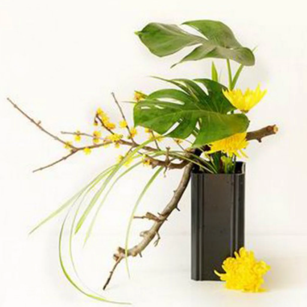 Ikebana Vase Pot Bonsai Flower Container - Multi Szie Flower Arranging Vase Tray Tools Supplies