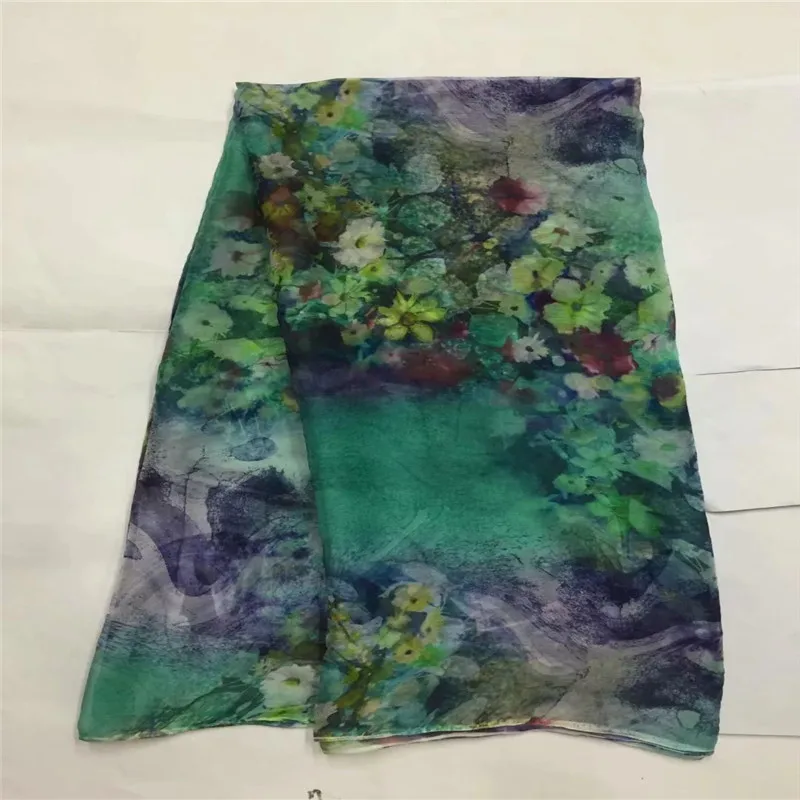 

Nigerian ankara fabric silk fabric african print fabric 5 yard per lot african fabric wholesale 2018 africain tissu wax LXE0911