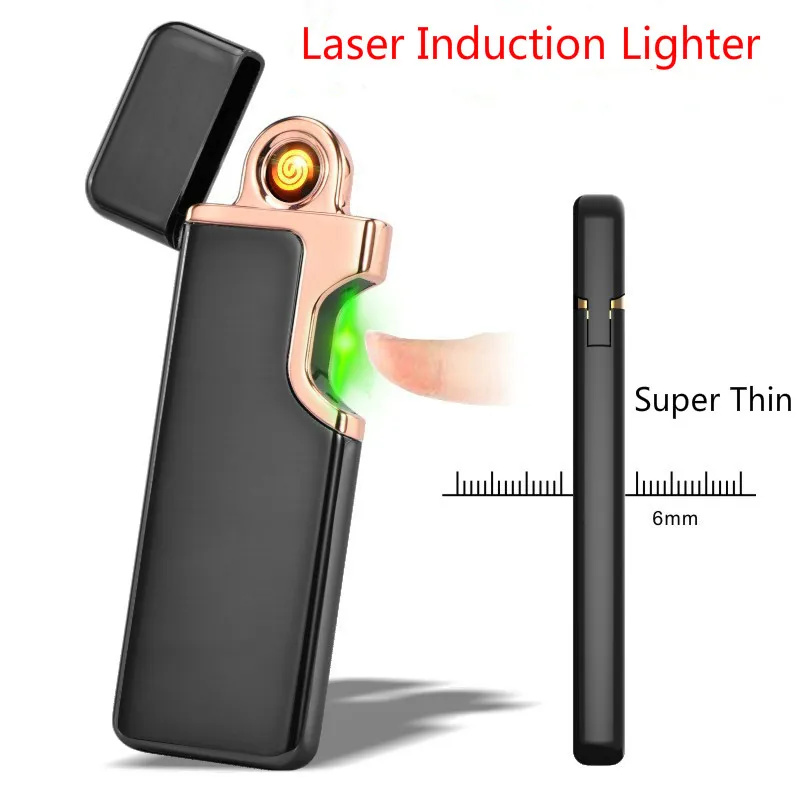 Groove non touch sensing Arc зажигание фотоэлектрический ветрозащитный плазменный USB