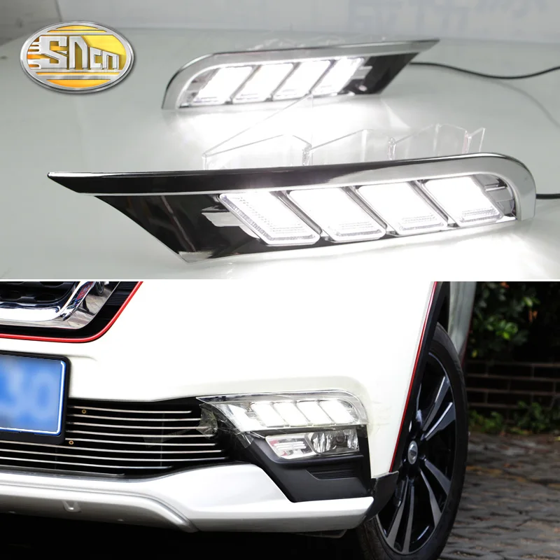 For Nissan Kick 2017 2018 Daytime Running Light LED DRL fog lamp