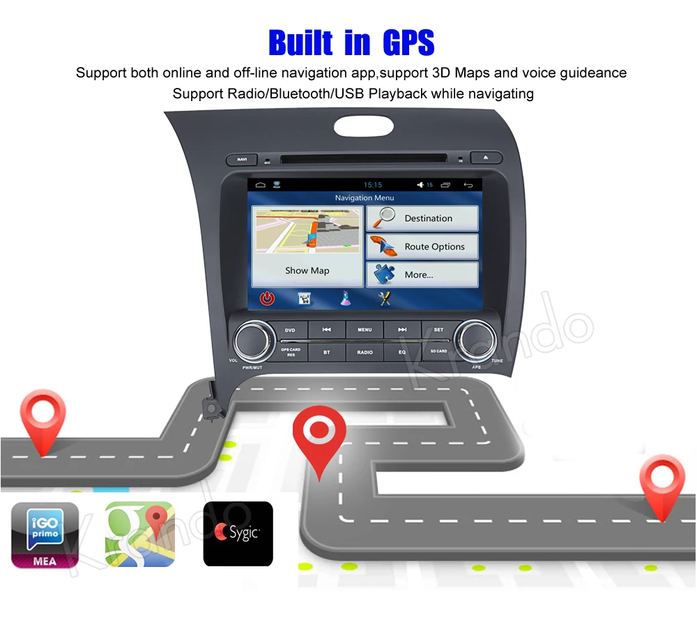 Cheap Krando 8" Android 9.0 car radio dvd gps navigation multimedia system for Kia Cerato K3 Forte 2013+ right hand drving player 2 Cheap Krando 8" Android 9.0 car radio dvd gps navigation multimedia system for Kia Cerato K3 Forte 2013+ right hand drving player 2