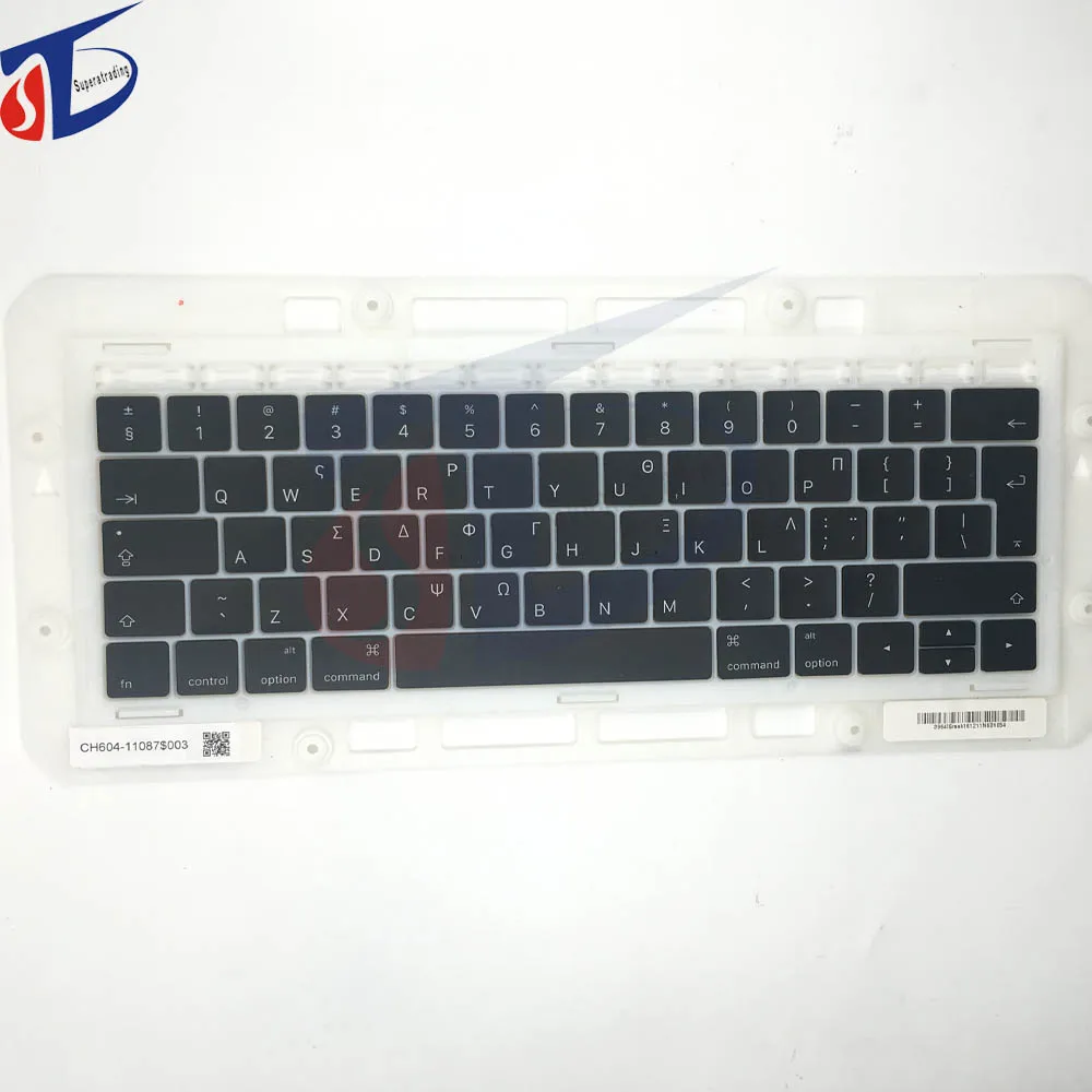 

perfect for macbook pro 13inch 15inch retina touchbar A1706 A1707 Greek Greece GR keyboard keys key caps sets 2016 2017year