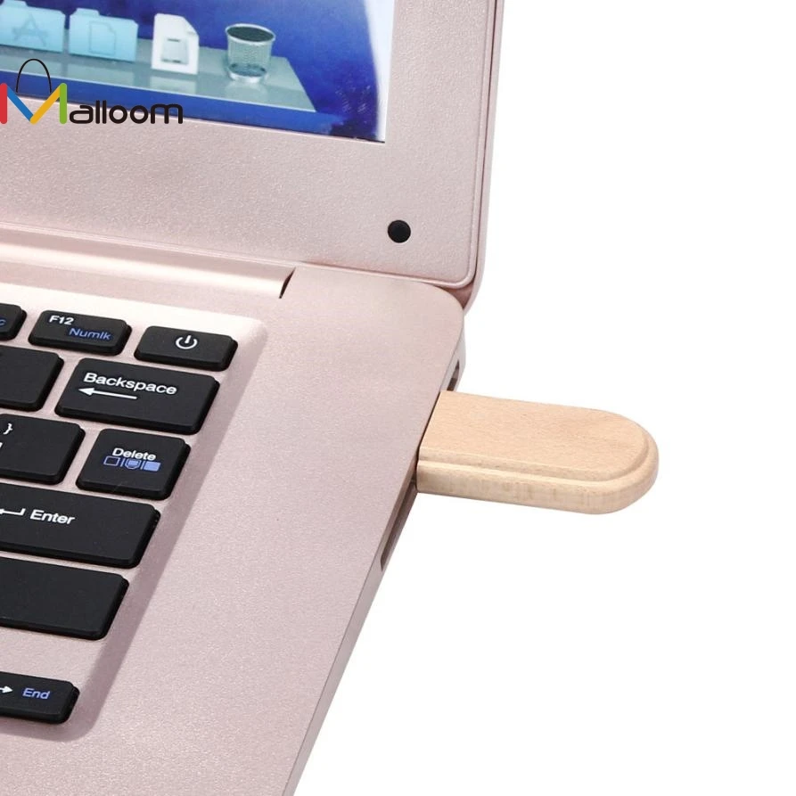 Malloom высококачественные аксессуары для ПК Горячая Деревянные USB 2,0 8 GB флэш-накопитель ручки диски дерево U диск
