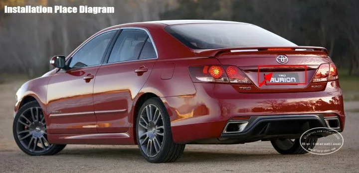 Liislee для Toyota Aurion/Camry XV40 2006~ 2011 4," ЖК-монитор+ Автомобильная камера заднего вида = 2 в 1 автомобильная система парковки